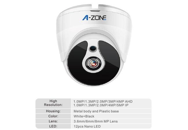 A câmara de segurança análoga de alta resolução de Dometic com disco rígido conecta e consulta
