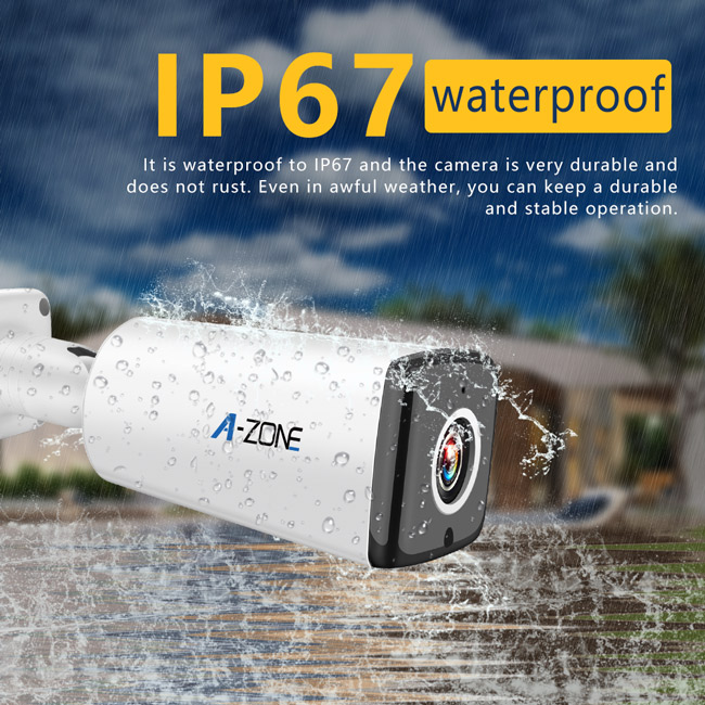 IP67 Waterproof a câmara de segurança 1 Megapixel do IP para a segurança da empresa